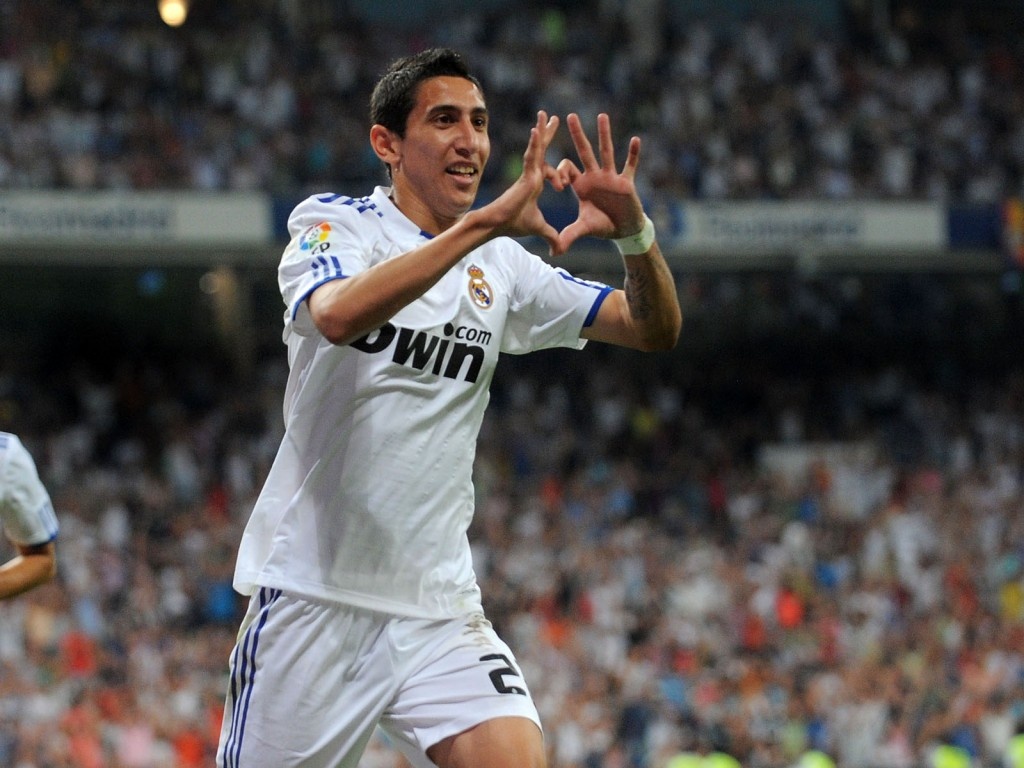Di Maria là mắt xích quan trọng của Real Madrid mùa này. Ảnh Getty Images