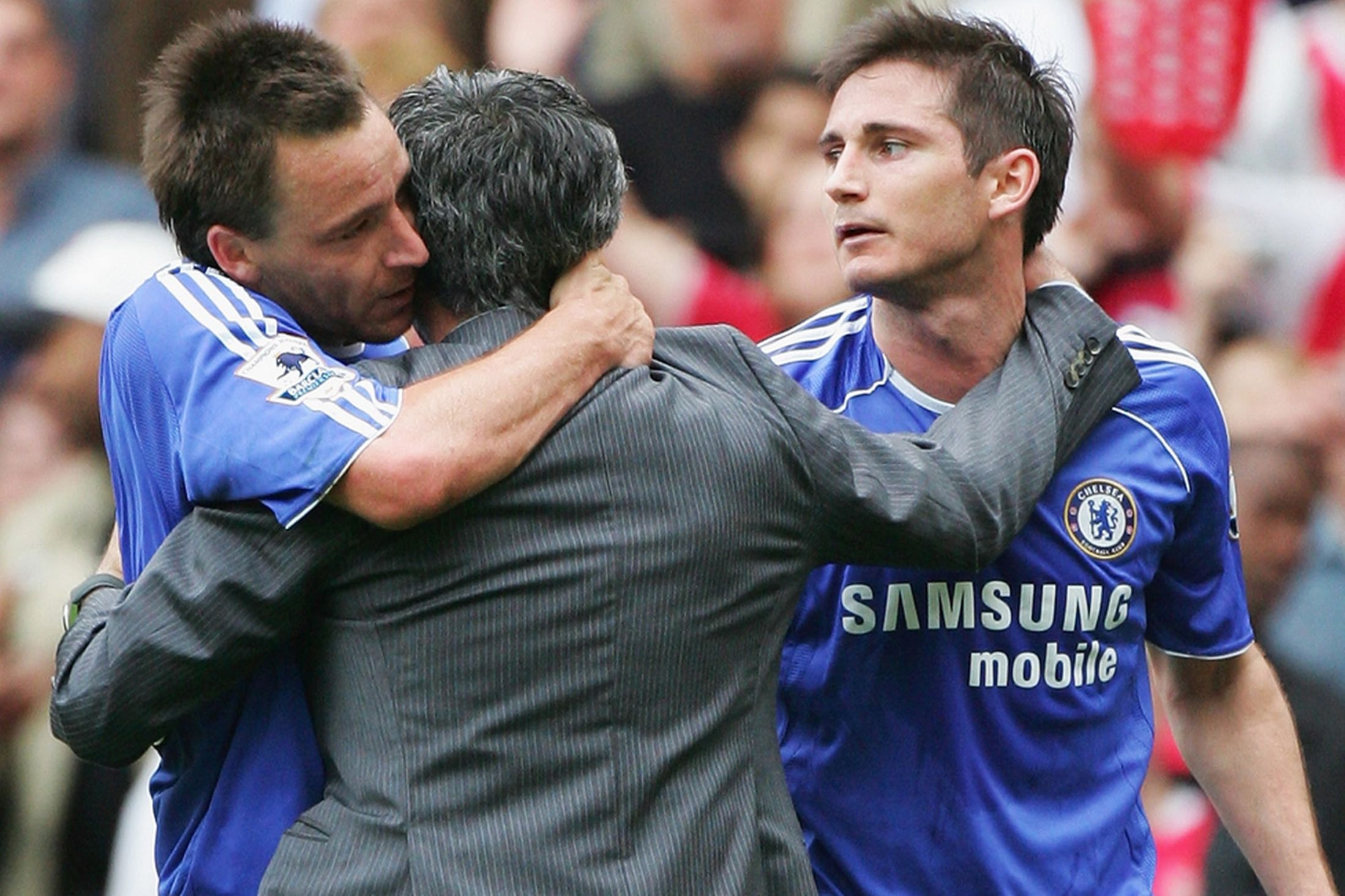 Chelsea có thể đánh bại bất cứ đối thủ nào nếu có HLV Mourinho, Lampard và Terry. Ảnh Getty Images