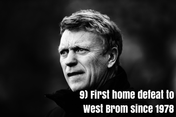 9. Lần đầu tiên thua sân nhà trước West Brom kể từ năm 1978.