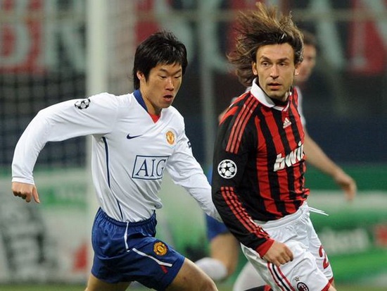 Park Ji Sung từng khiến Pirlo phải 