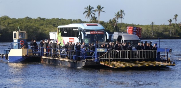 Tuyển Đức có thể tham quan sông nước Brazil bằng phà