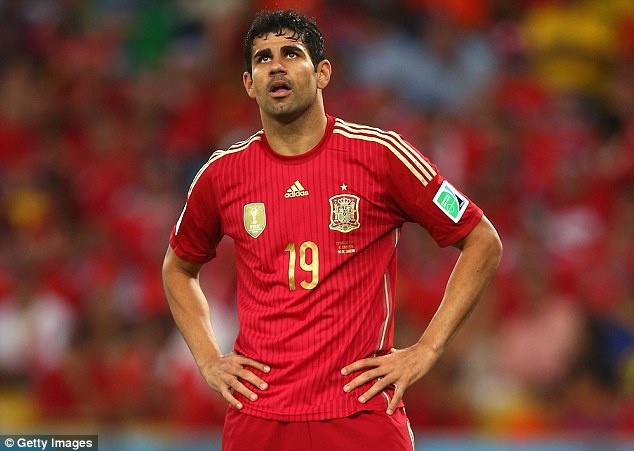 Diego Costa - tham hoa cua Tay Ban Nha tai World Cup 2014 hinh anh