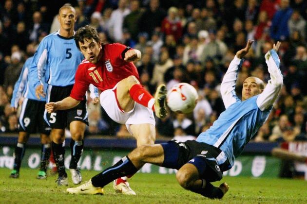 ĐT Anh có cuộc thử nghiệm đội hình hoàn hảo với chiến thắng trước Uruguay. Ảnh: AP.