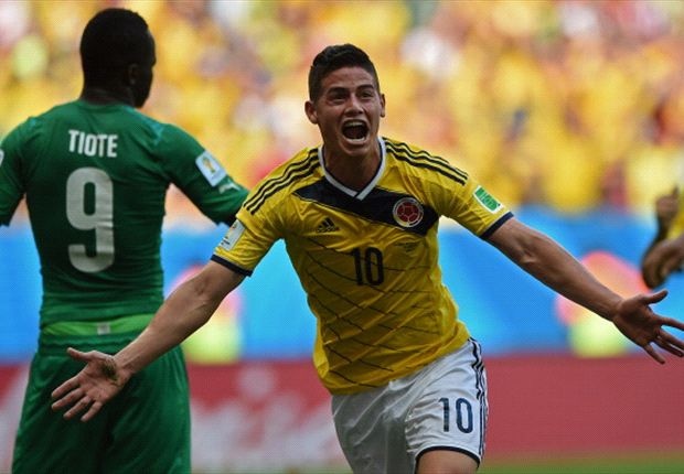 Không có Falcao, những ngôi sao khác như James Rodriguez vẫn mang lại chiến thắng cho Colombia. Ảnh: FIFA.