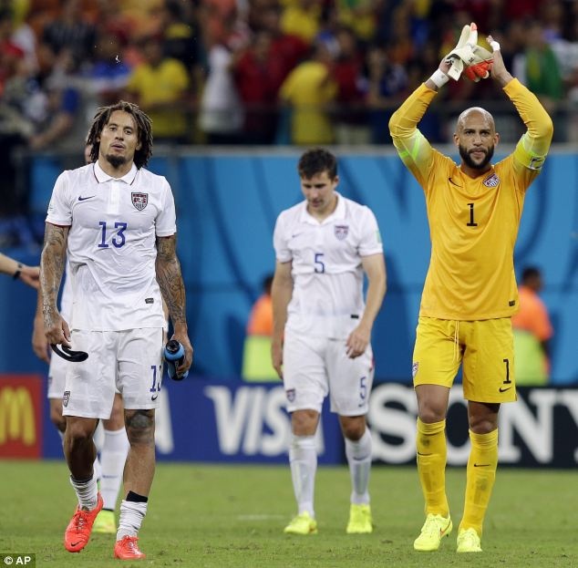 ĐT Mỹ đã để tuột mất chiến thắng đầy đáng tiếc.