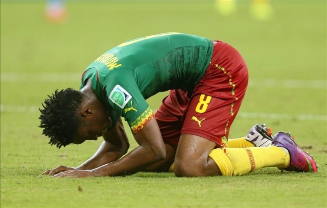 Cameroon để lại nỗi thất vọng lớn lao tại World Cup 2014. Ảnh: FIFA.