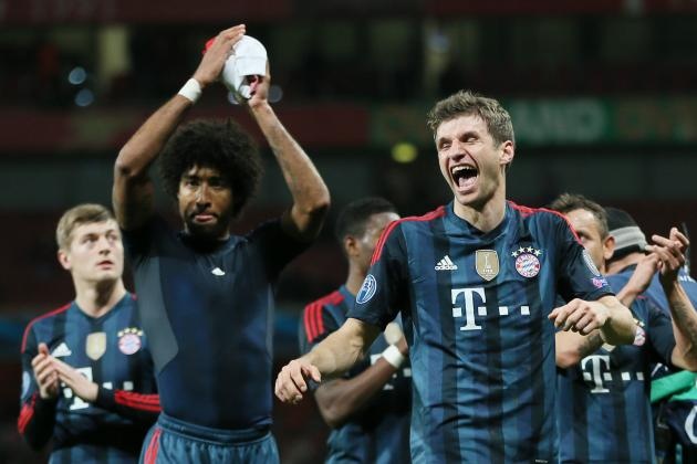 Dante và Thomas Muller khá hiểu nhau khi cùng thi đấu cho Bayern Munich. Ảnh: