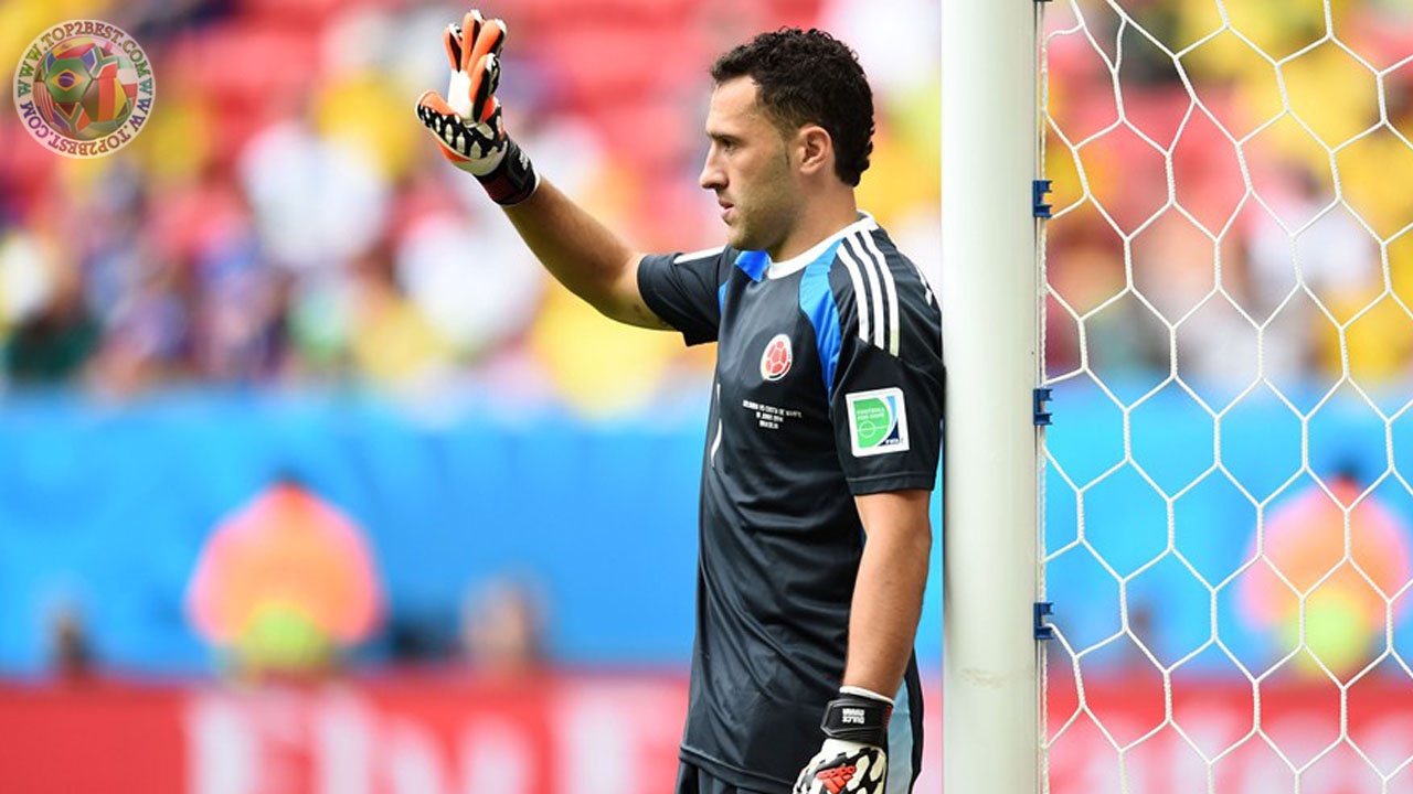 David Ospina (Colombia): Sẽ thật thiếu sót nếu chỉ nhắc đến James Rodriguez mà quên rằng sự chắc chắn của Ospina cũng là nhân tố quan trọng giúp Colombia tiến sâu tại World Cup 2014. 