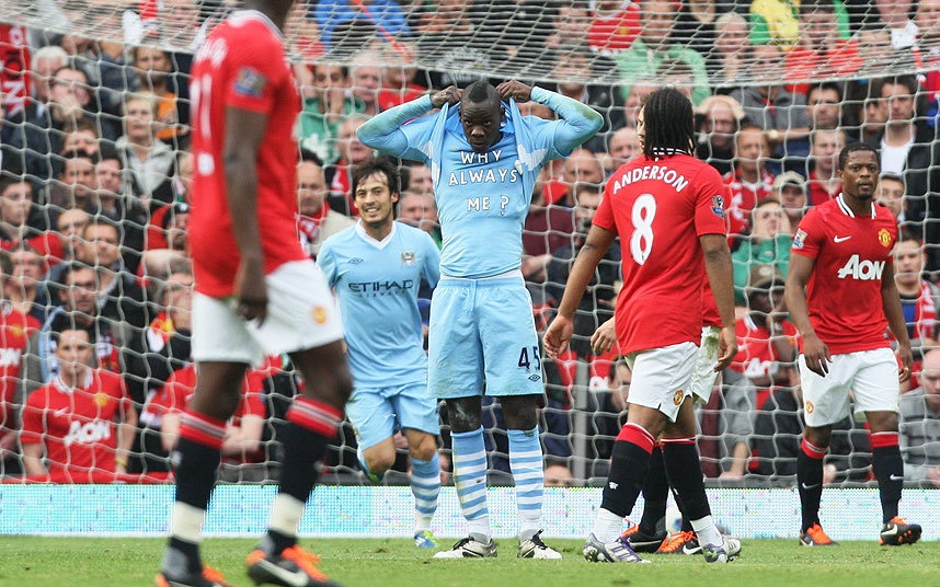 1. Man Utd 1-6 Man City (23/11/2011): Lần đầu tiên sau 56 năm, Man Utd mới lại thua đậm như thế trên sân nhà Old Trafford. Man City sau đó lên ngôi vô địch vào cuối mùa.