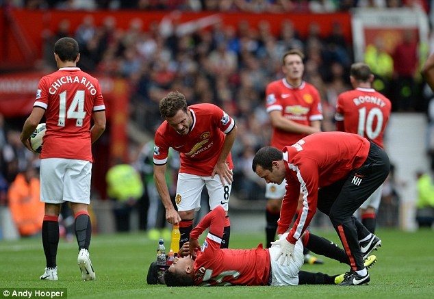 So ca chan thuong cua M.U nhieu nhat Premier League hinh anh