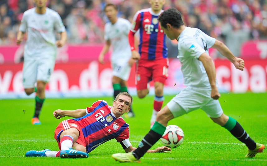 Philipp Lahm cũng nhận được những lời nhận xét khá tốt từ Guardiola: