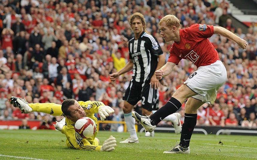 5. Paul Scholes (Manchester United - 499 trận, 107 bàn): Cũng thuộc 
