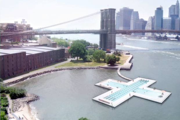 Bể bơi hình chữ thập