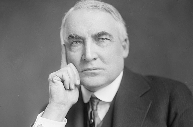 Tổng thống Mỹ Warren G. Harding. Ảnh: blogspot.com