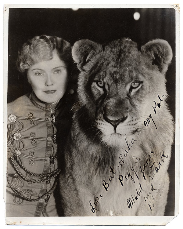 Mabel Stark. Ảnh: Oddee