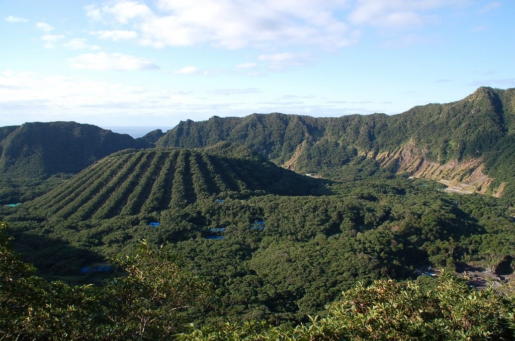 Xung quanh hòn đảo này không hề có bến cảng để neo đậu tàu, thuyền. Vì thế, nếu muốn đến đây tham quan, bạn sẽ phải di chuyển bằng trực thăng với dịch vụ có tên gọi Tokyo Island Shuttle, khởi hành từ đảo Hachijojima