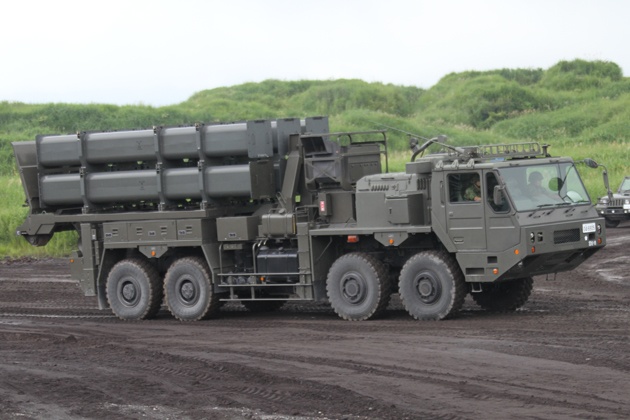 Bên cạnh Type-88, Nhật Bản còn sở hữu một hệ thống phòng thủ bờ biển tối tân hơn là Type-12