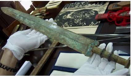 Phat hien thanh kiem co 3.000 tuoi tai Trung Quoc hinh anh