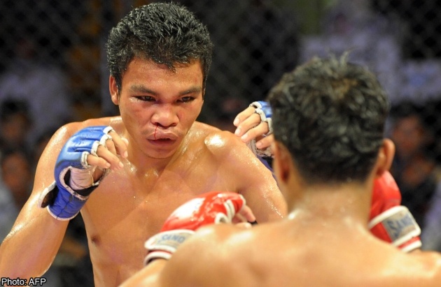 Nghe dau vo trong long troi day o Campuchia hinh anh