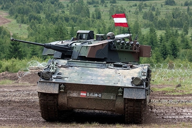 IFV ASCOD là sản phẩm hợp tác giữa Tây Ban Nha-Áo