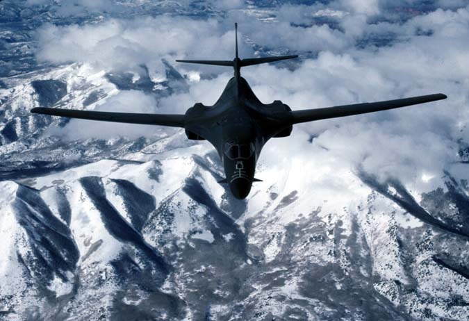 Một trong những điểm vượt trội của B-1 so với tiền bối B-52 là khả năng hoạt động bí mật.