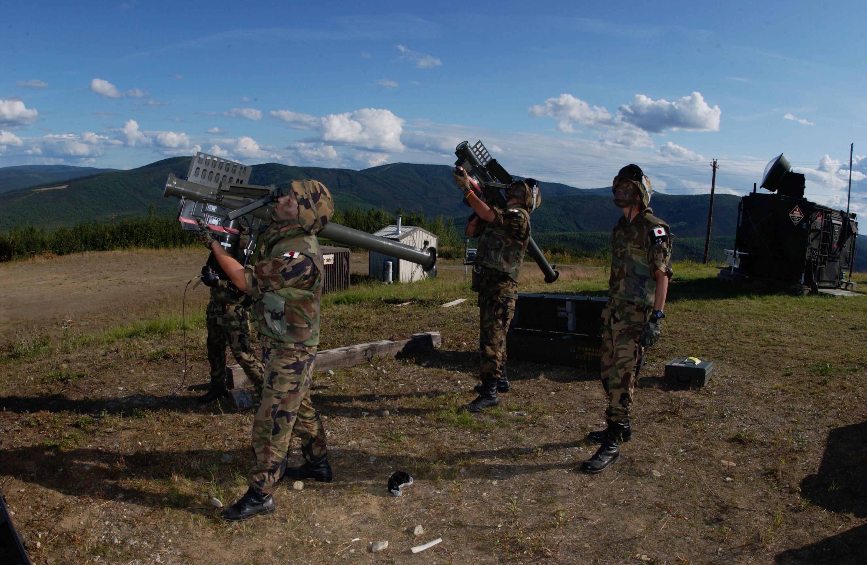 Type-91 do công ty Toshiba sản xuất và trang bị cho lực lượng Phòng vệ mặt đất Nhật Bản từ năm 1994.