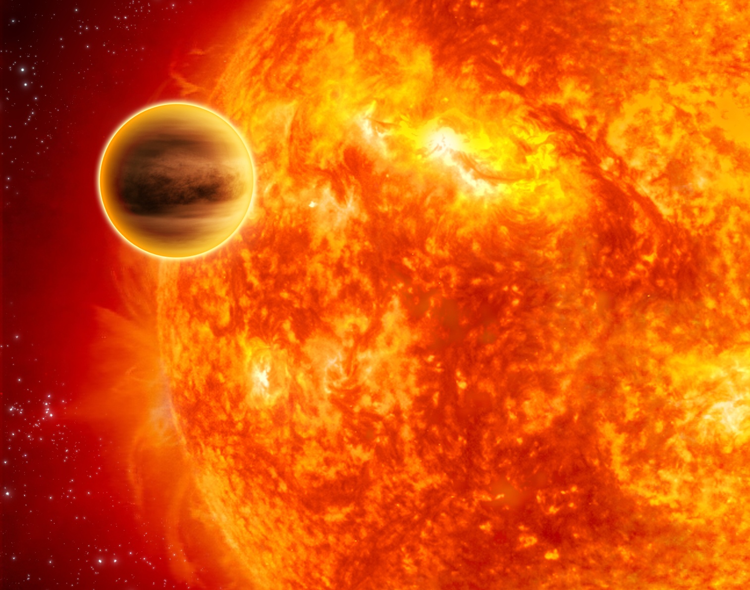 Phat hien hanh tinh dang so nhu dia nguc hinh anh