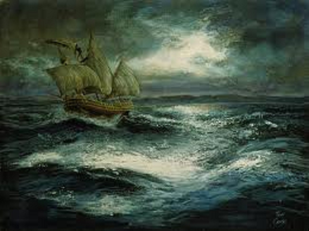 Tàu gỗ gụ gặp nạn dưới những cồn cát phái tây nam bang Victoria, Australia. Ảnh: Bigprint