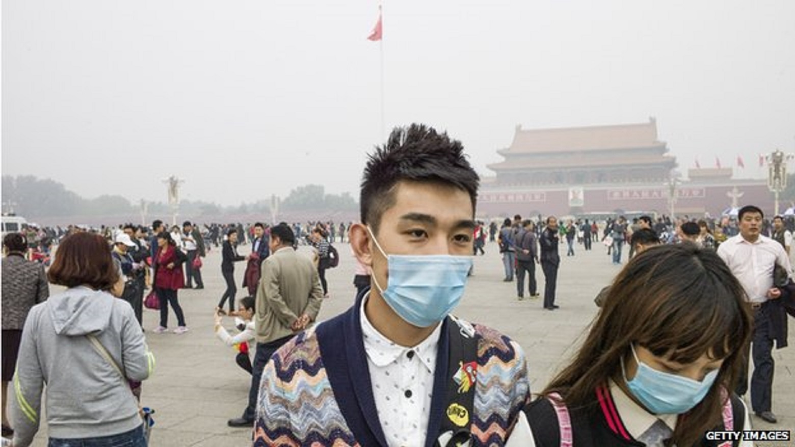 Các thành phố lớn ở Trung Quốc đang đối mặt với tình hình ô nhiễm môi trường nghiêm trọng. Ảnh: Getty Images