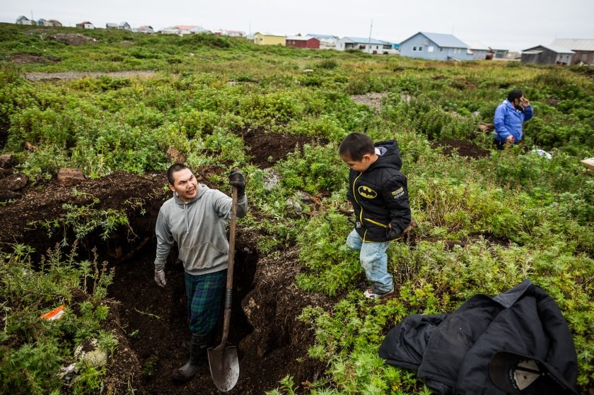 Cuoc song chat vat tai noi ngheo nhat nuoc My hinh anh