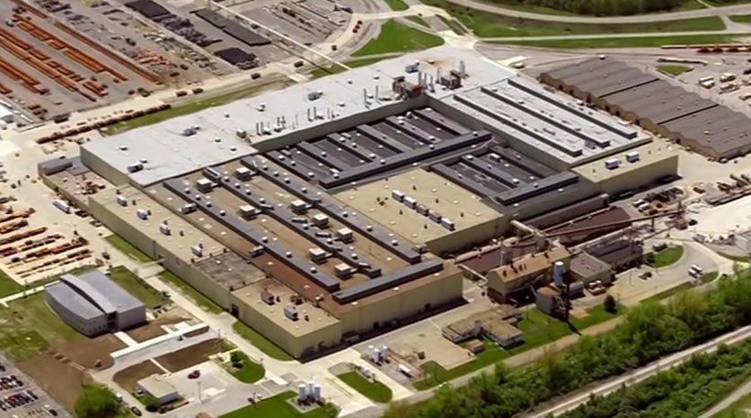 Toàn cảnh nhà máy JSMC nhìn từ trên cao