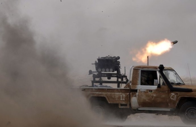 Một loại pháo phản lực bắn loạt tự chế