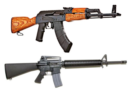 Do suc manh AK-47 va M16 hinh anh