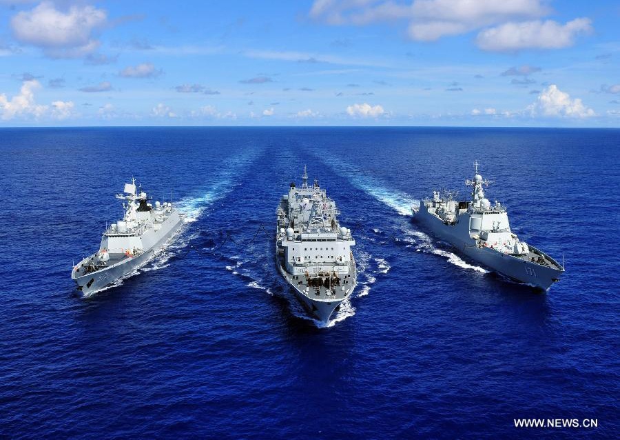 Lần đầu tiên Trung Quốc điều động tàu chiến tham gia tập trận Vành đai Thái Bình Dương