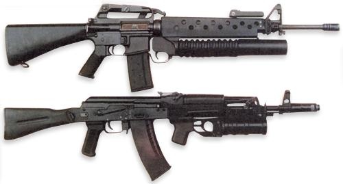 AK-74 do suc cung M16 hinh anh