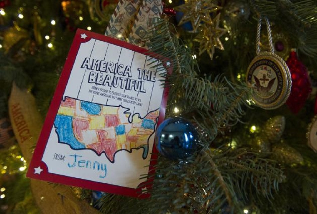 Ngày 3/12, Nhà Trắng công bố những hình ảnh về việc trang trí đón lễ Giáng sinh năm 2014.