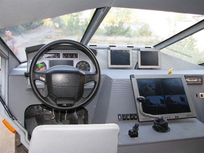 Nội thất bên trong xe khá hiện đại