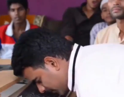 Sinh vien lap ky luc Guinness voi tai go phim bang mui hinh anh