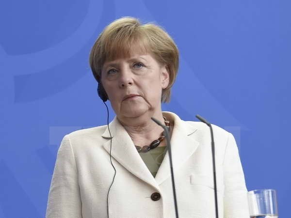 Trang web cua Thu tuong Duc Merkel gian doan vi bi tan cong hinh anh