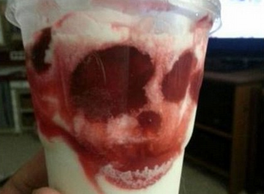 Kem tao thanh hinh hop so trong ly hinh anh