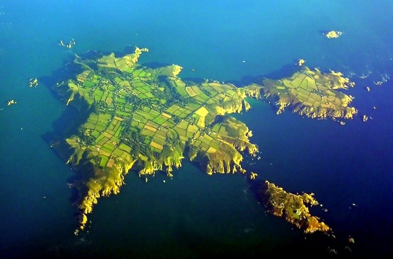 Sark is a small island within the Bailiwick of Guernsey in southwestern English Channel, 25 miles off the French coast of Normandy.