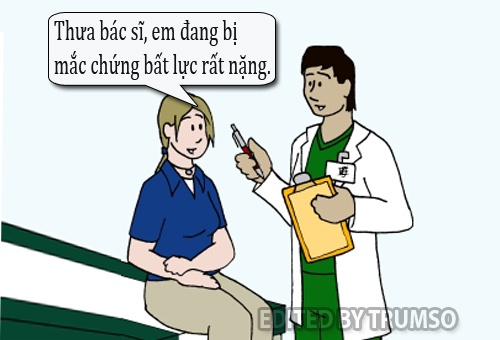 Trieu chung cua benh bat luc o phu nu hinh anh