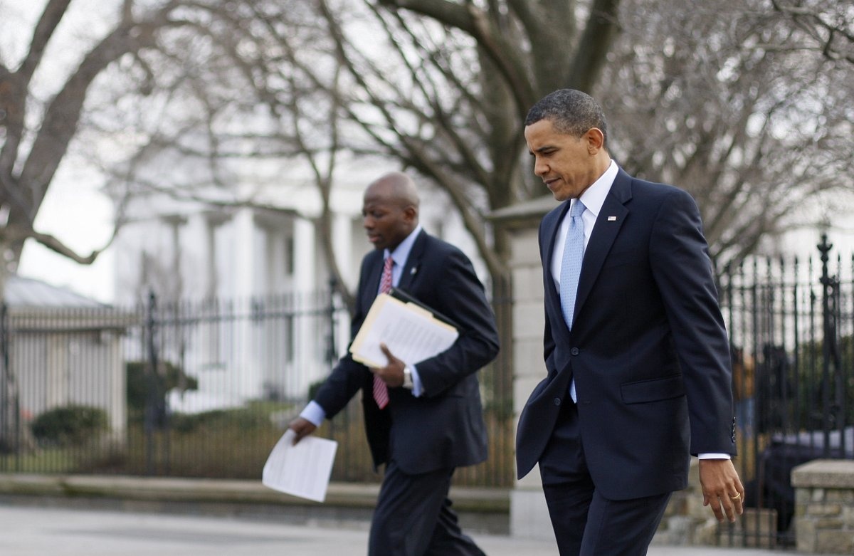 Ông Obama và Reggie Love