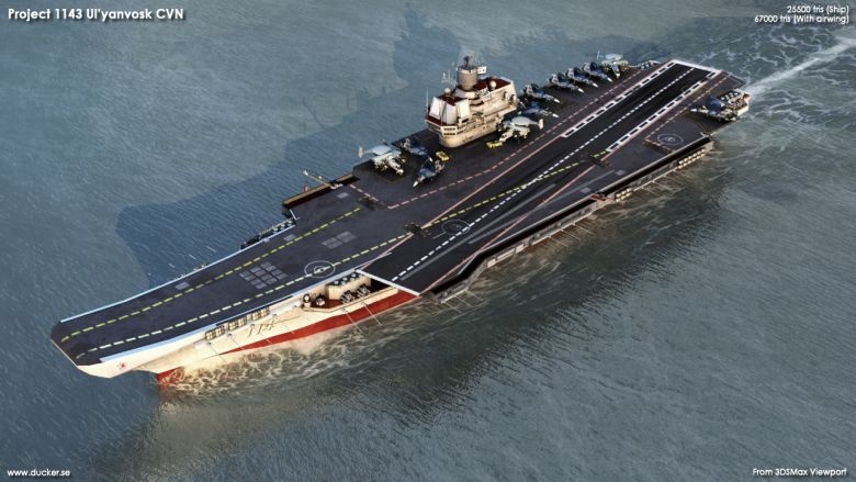 Nga se phi tien neu dong sieu tau san bay hinh anh