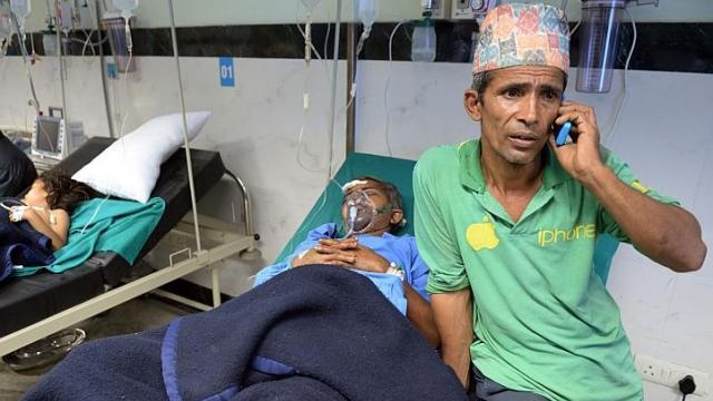 Tham canh trong vung dong dat Nepal hinh anh