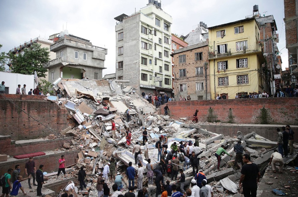 ​Nepal: Thao chay khoi Kathmandu hinh anh