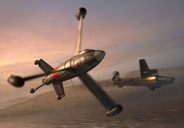 May bay cat canh thang dung ky quai cua Duc hinh anh