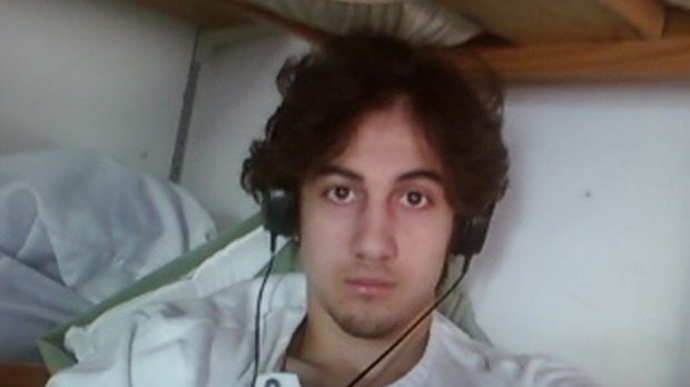 Kẻ đánh bom Boston Dzhokhar Tsarnaev Ảnh: AFP