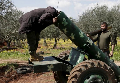 Muon ve chien binh tren tran dia tai Syria hinh anh