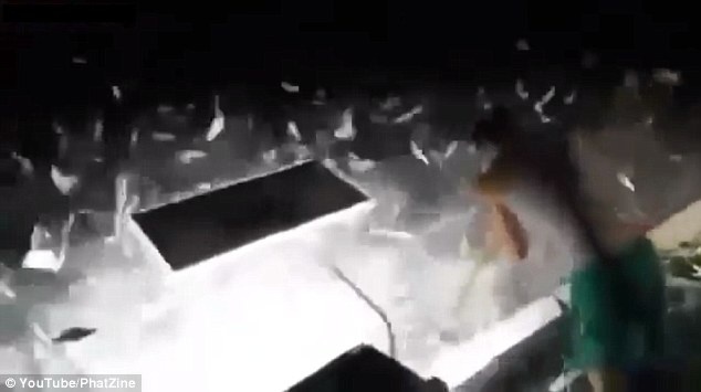 Doc chieu bat ca bang thuoc no cua ngu dan Lebanon hinh anh